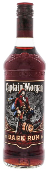 Captain Morgan Dark Rum 0,7L 40%