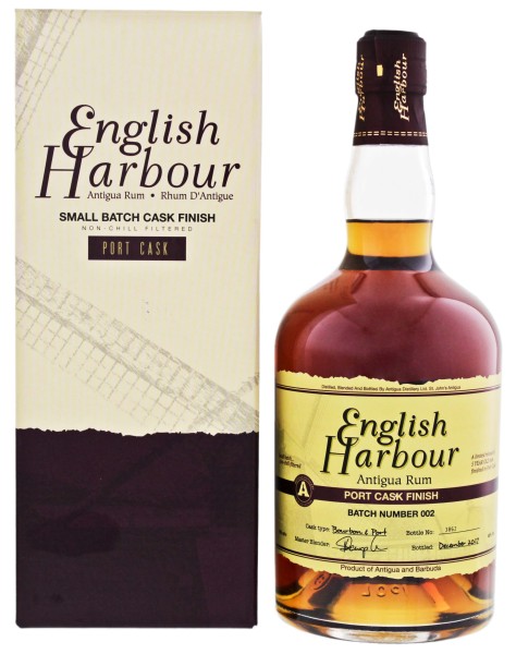 English Harbour Rum Port Cask Finish Batch 2 0,7L 46%