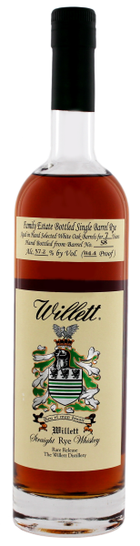 Willett Family Estate Rye Whiskey 7 Jahre, 0,7L 57,2%