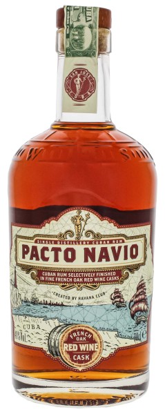 Havana Club Pacto Navio Rum Red Wine Cask 0,7L 40%