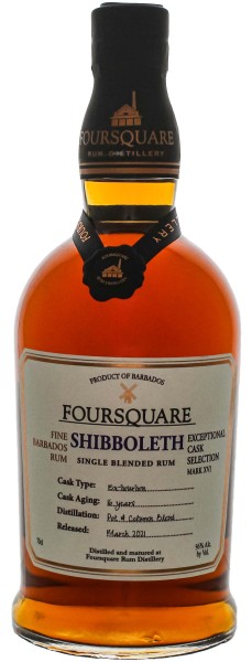 Foursquare Rum Shibboleth 16 Jahre 0,7L 56%