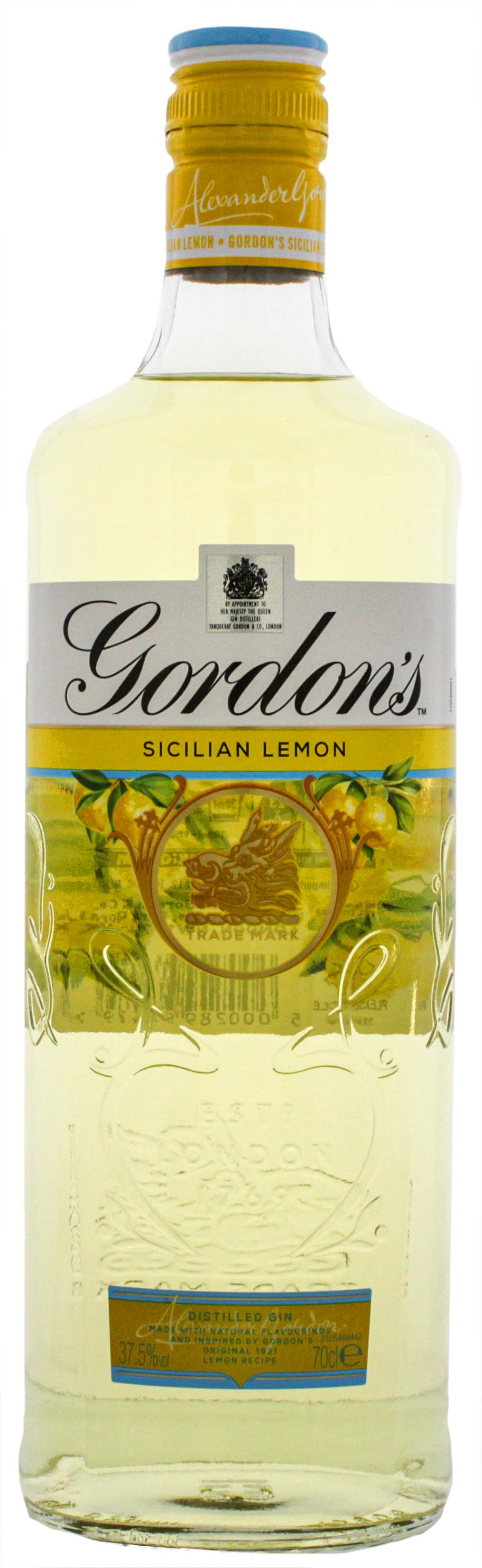 Gordons Sicilian Lemon Gin 0,7L jetzt kaufen im Drinkology Online Shop!