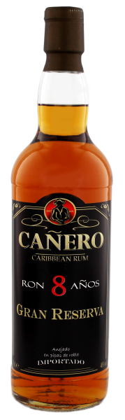 Canero Rum Gran Reserva 8 Years Old 0,7L 40%