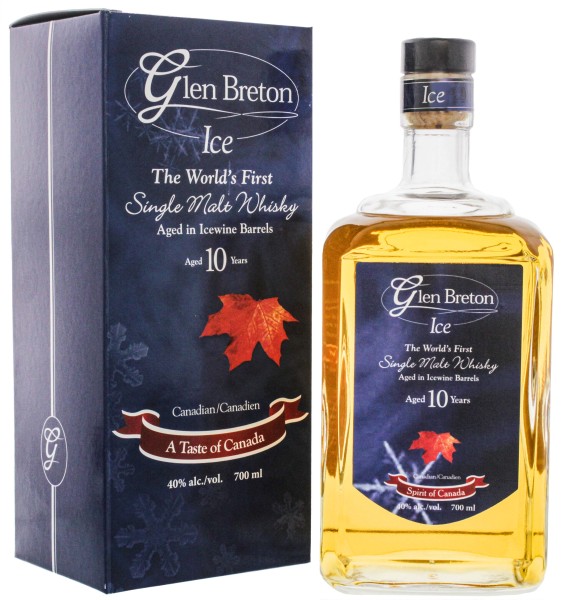 Glen Breton Ice Wine Barrel Malt Whisky 10 Jahre, 0,7 L, 40%