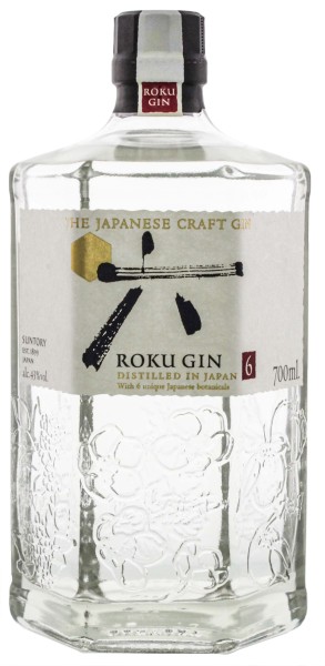 Roku Japanese Craft Gin 0,7L jetzt kaufen im Drinkology Online Shop!