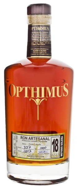 Opthimus Rum 18 Years Old 0,7L 38%
