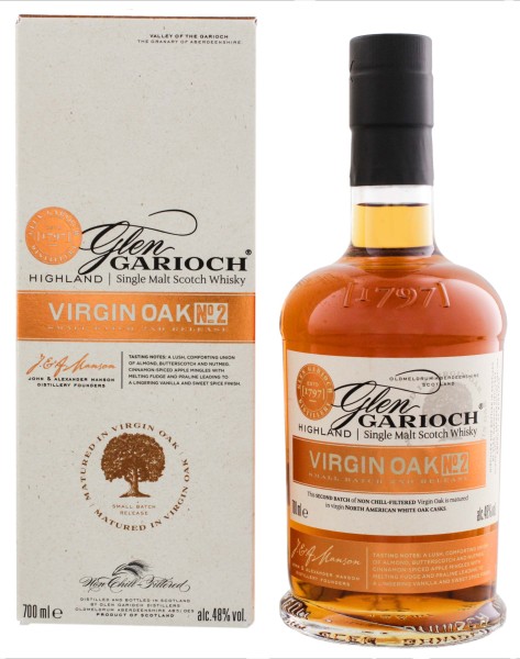 Glen Garioch Virgin Oak No. 2 Single Malt Scotch Whisky 0,7L 48%