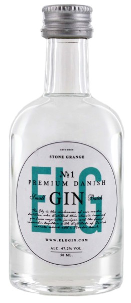 Elg Gin No.1 Miniatur, 0,05L 47,2%