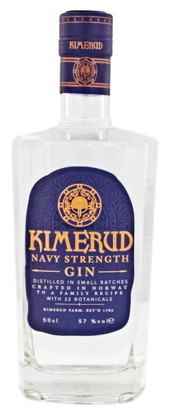 Kimerud Navy Strenght Gin 0,5L 57%