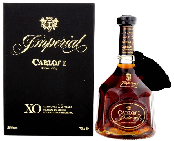 Carlos I Imperial Brandy, 0,7 L, 38%