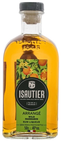 Isautier Arrangé Wild Mandarin Rum Liqueur 0,5L 40%