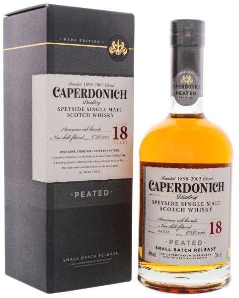 Caperdonich Speyside Single Malt Whisky 18 Jahre 0,7L 48%