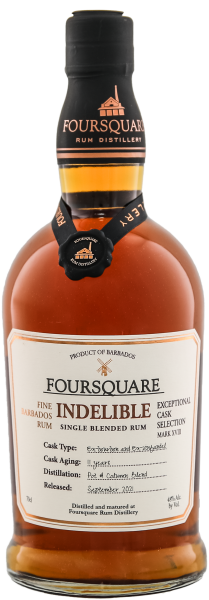 Foursquare Rum Indelible 11 Jahre 0,7L 48%