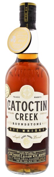 Catoctin Creek Roundstone Rye Cask Proof Whisky, 0,7L 58%