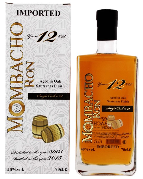 Mombacho Rum 12 Jahre Sauternes Finish 0,7L 40%