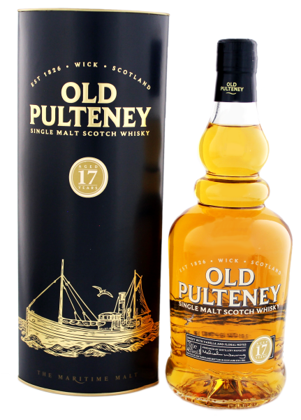 Old Pulteney Single Malt Whisky 17 Years Old, 0,7 L, 40%