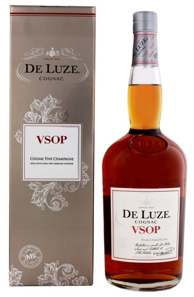 Cognac De Luze VSOP, 1,0L 40%