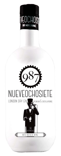 987 Nueveochosiete London Dry Gin 0,7L 40%