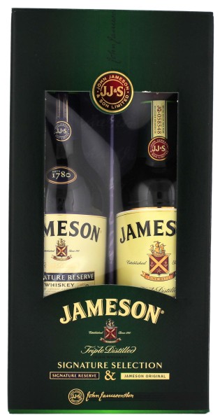 Jameson Irish Whiskey Pack Signature Reserve & Original, 2x0,5L 40%