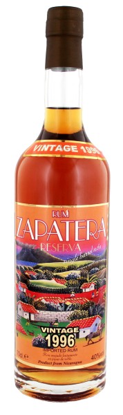 Zapatera Rum Reserva Vintage 1996, 0,7 L, 40%
