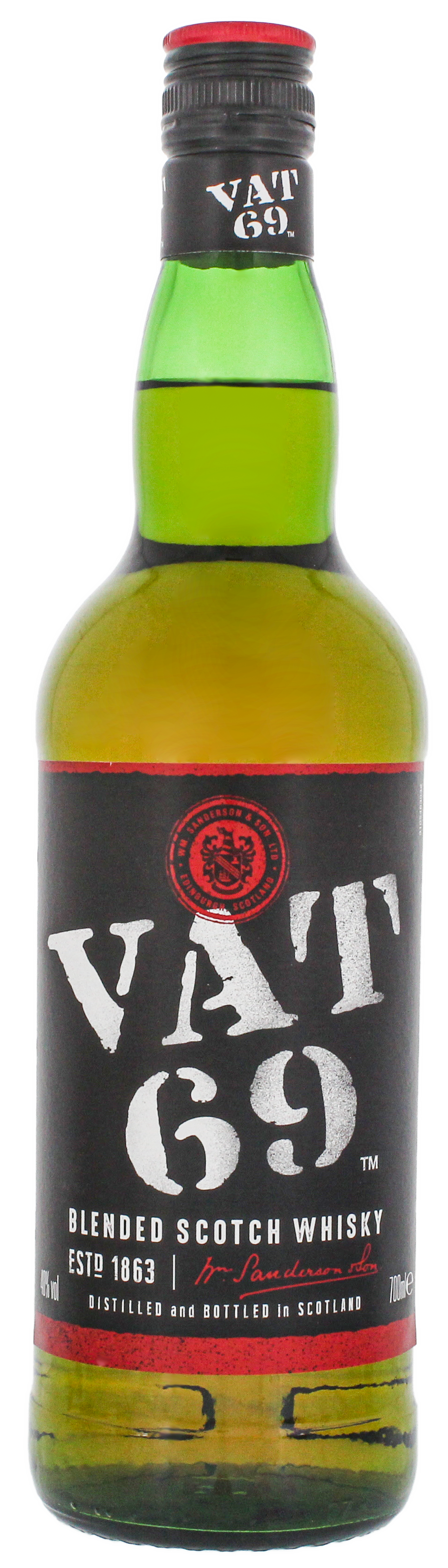 VAT 69 0,7L blended scotch whisky jetzt kaufen! Rum Online Shop   Spirituosen