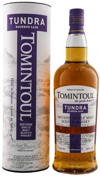 Tomintoul Tundra Bourbon Cask Speyside Single Malt Whisky 1,0L 40%