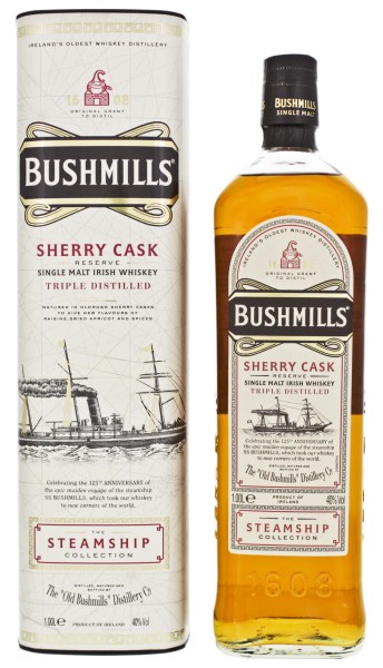 Bushmills Steamship Collection Sherry Cask Reserve Triple Distilled 1,0L 40%