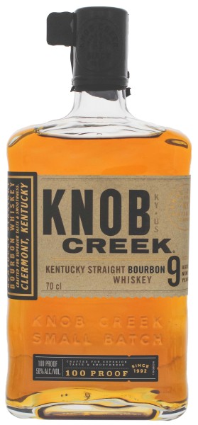 Knob Creek Bourbon Whiskey 9 Jahre 0,7L 50%
