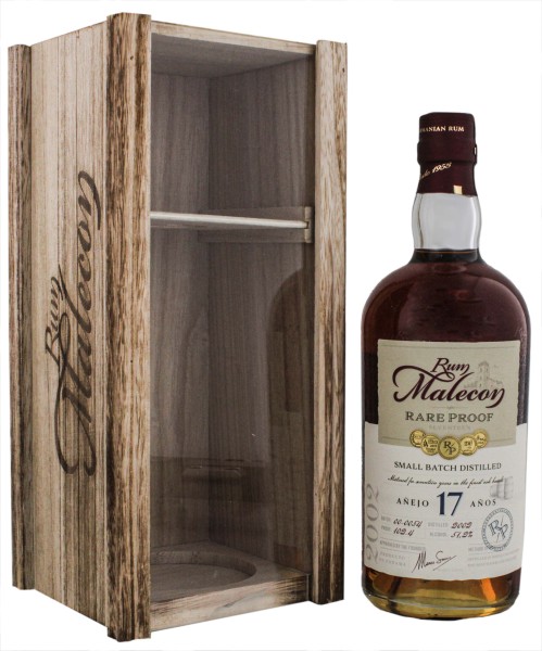 Malecon Rum Rare Proof 17 Jahre 0,7L 51,2%