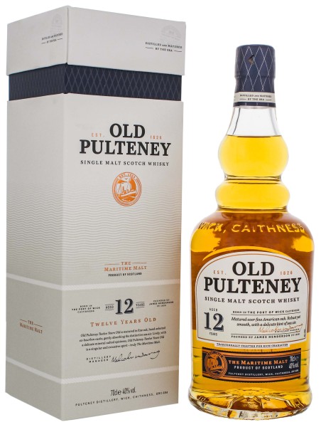 Old Pulteney Single Malt Whisky 12 Years Old 0,7L 40%