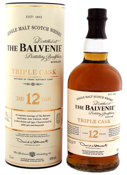 Balvenie Triple Cask Malt Whisky 12 Jahre 1,0L 40%
